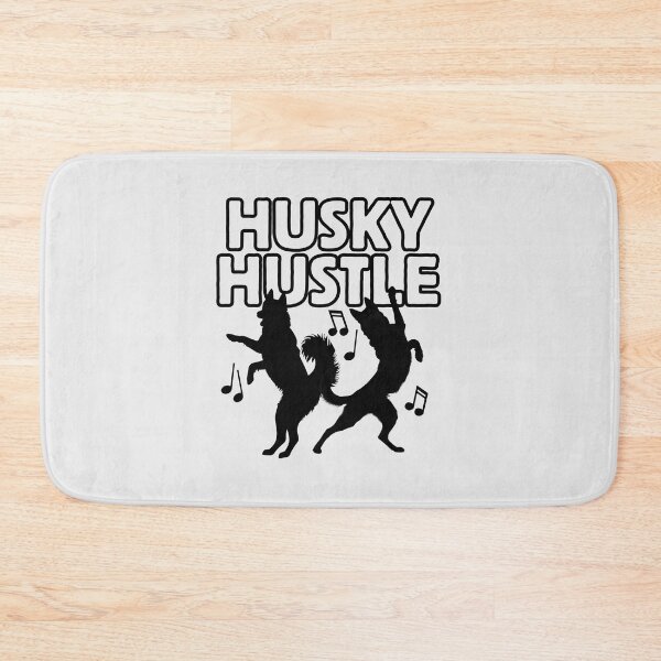 Item preview, Dog Dancing Siberian Husky Hustle Dance Silhouette designed and sold by TackyTime.
