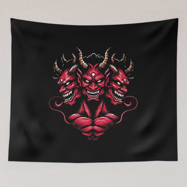 Item preview, Cerberus demon 3 heads dog designed and sold by Robert "Hellfish" Fonseca.