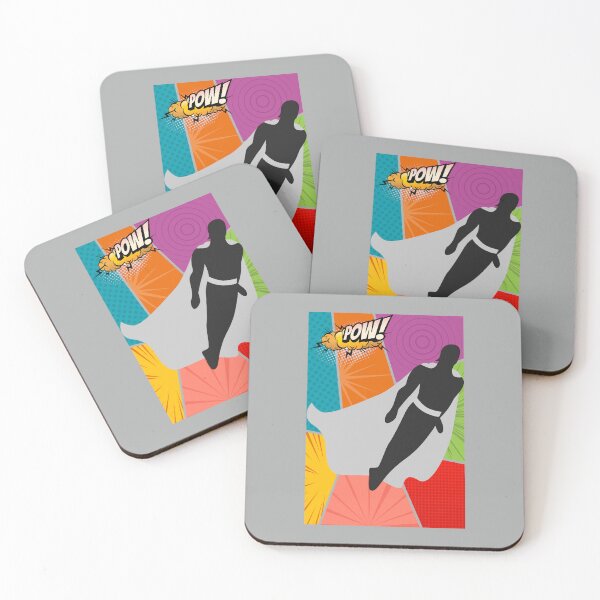 Item preview, Grey Cape Superhero Pow designed and sold by FanFest.