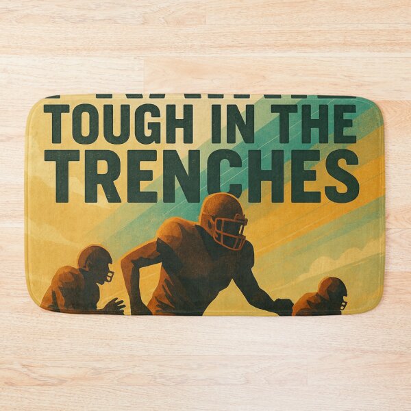 Item preview, College Poster: Built in the Prairie, Tough in the Trenches designed and sold by VarsityVibes.