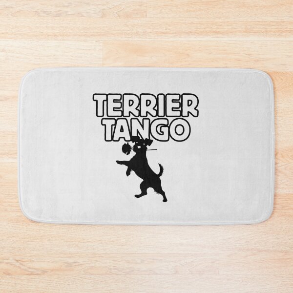 Item preview, Dog Dancing Terrier Tango Dance Rose Silhouette designed and sold by TackyTime.