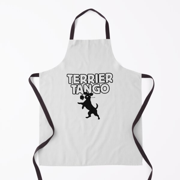 Item preview, Dog Dancing Terrier Tango Dance Rose Silhouette designed and sold by TackyTime.