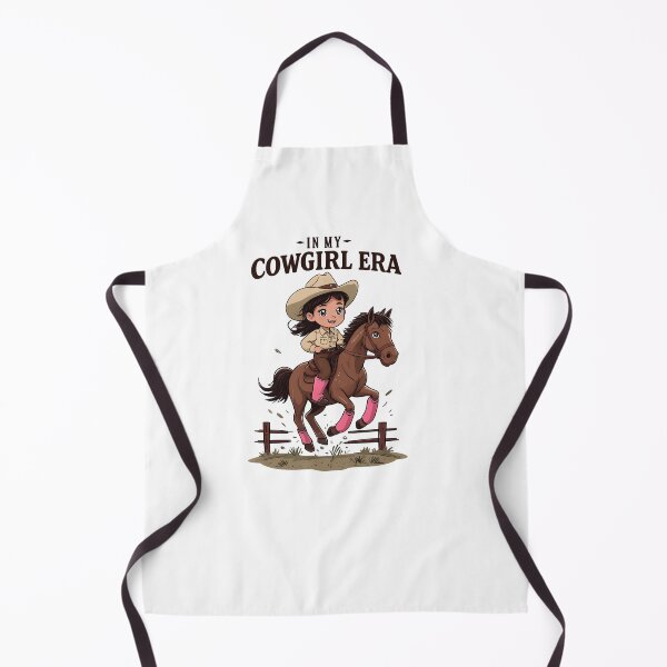 Item preview, In My Cowgirl Era – Cute Girl Riding Horse Western Graphic designed and sold by WHDProduction45.