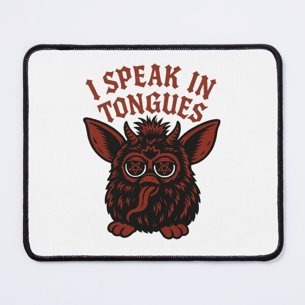 Item preview, I Speak in Tongues – Unholy Talking Toy Design designed and sold by Altered Array, LLC.