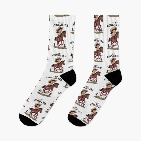 Item preview, In My Cowgirl Era – Cute Girl Riding Horse Western Graphic designed and sold by WHDProduction45.