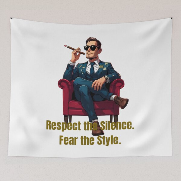 Item preview, Mafia Boss Style – Respect the Silence, Fear the Style designed and sold by O-SCH.