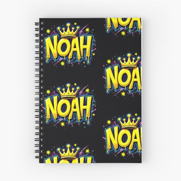 Item preview, NOAH – Corona con diseño de grafiti neón y estilo urbano designed and sold by Polycare.