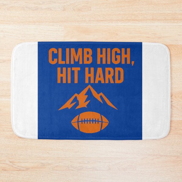 Item preview, College Poster: Climb High, Hit Hard designed and sold by VarsityVibes.