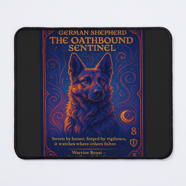 Item preview, German Shepherd — The Oathbound Sentinel designed and sold by 7thRayVault.