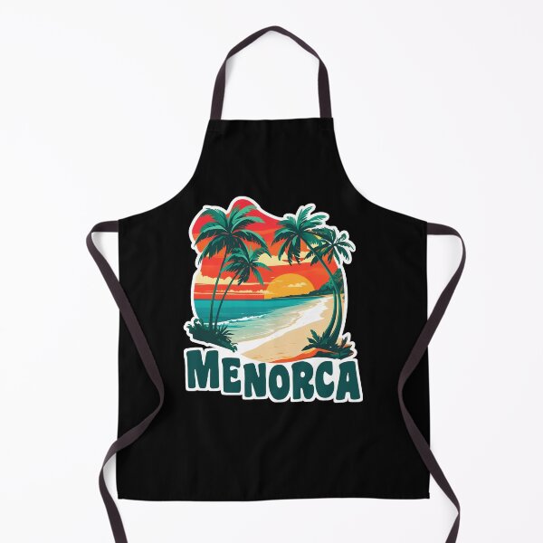Item preview, Menorca palm trees and sandy beach designed and sold by blankshirt.