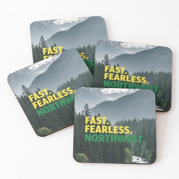 Item preview, College Poster: Fast. Fearless. Northwest. designed and sold by VarsityVibes.
