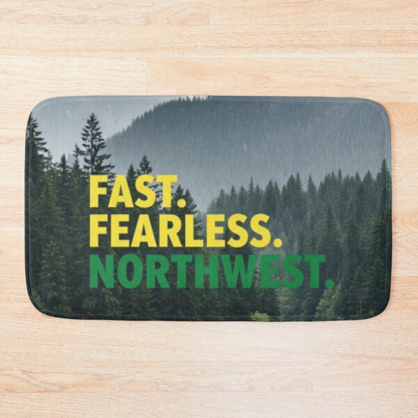 Item preview, College Poster: Fast. Fearless. Northwest. designed and sold by VarsityVibes.