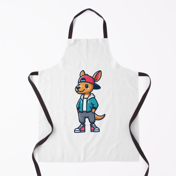 Item preview, Kangaroo in Baseball Cap and Sneakers – Sporty Cartoon Character designed and sold by Confuzz1ed.