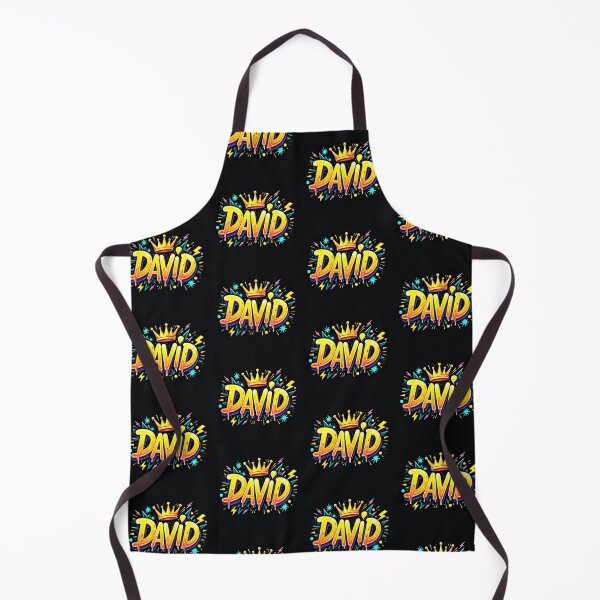 Item preview, DAVID – Neon Graffiti Crown Design with Urban Swagger designed and sold by Polycare.