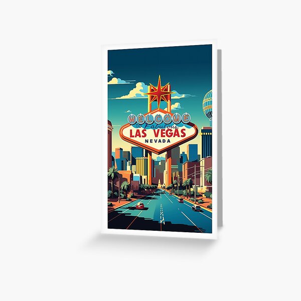 Item preview, LAS VEGAS TRAVEL ART designed and sold by MarkedArtPrints.
