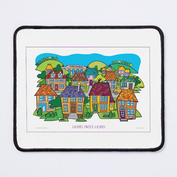 Item preview, Home Sweet Home Graphic, colorful Poster designed and sold by Robert Hills.