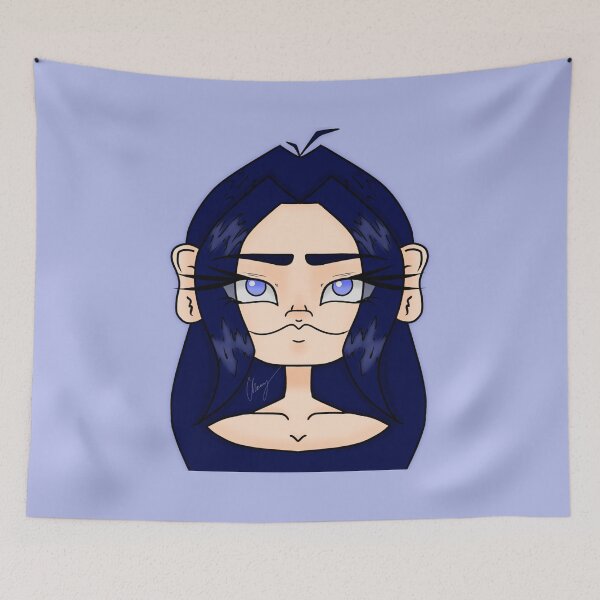 Item preview, Midnight - Original Character (OC) print  designed and sold by Cherryxsxo.