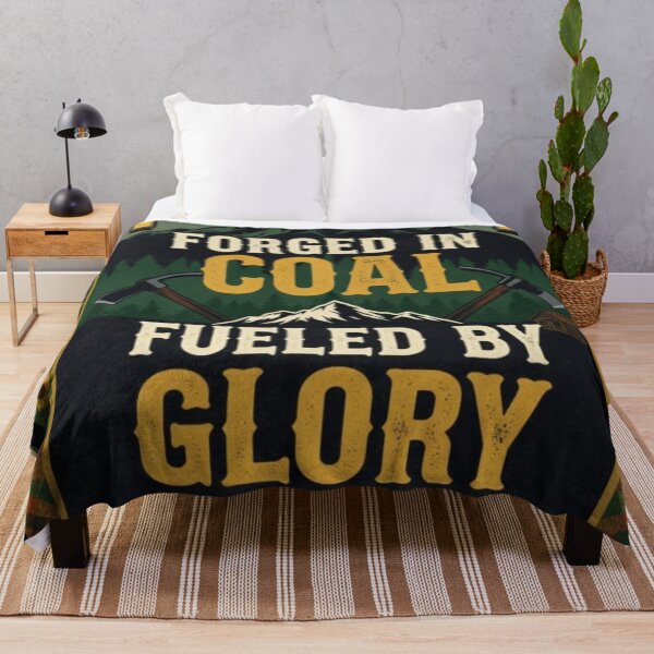 Item preview, College Poster: Forged in Coal, Fueled by Glory 2 designed and sold by VarsityVibes.