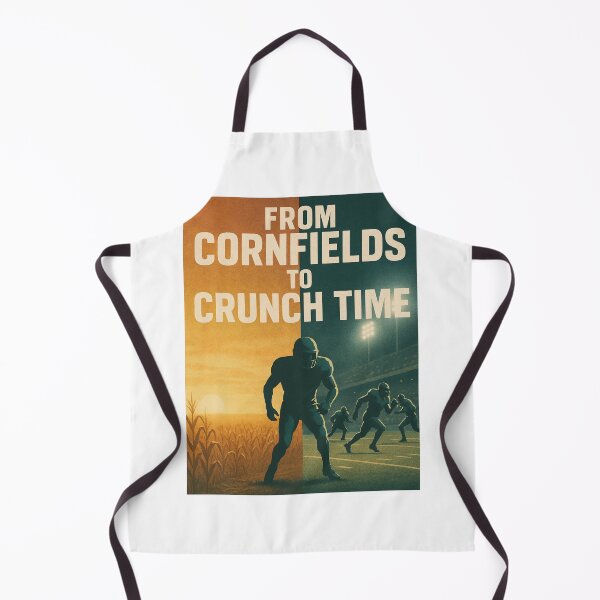 Item preview, College Poster: From cornfields to Crunch Time designed and sold by VarsityVibes.