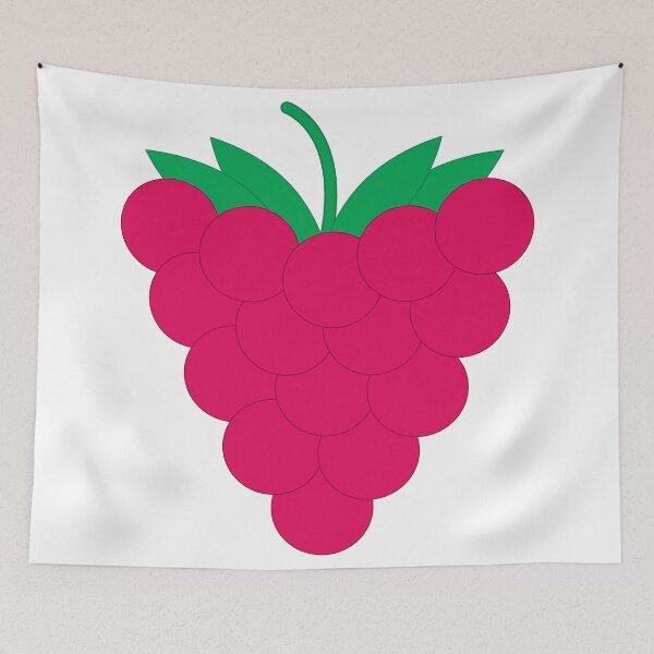 Item preview, Raspberry Fruit Berry Pink designed and sold by ValeriesGallery.