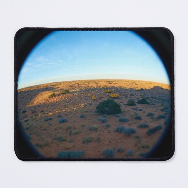 Item preview, Fisheye Lens View of Kalahari Desert – Wide-Angle Desert Landscape designed and sold by Fer van der Linde.