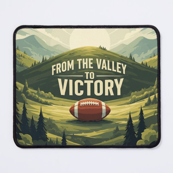 Item preview, College Poster: From the Valley to Victory designed and sold by VarsityVibes.