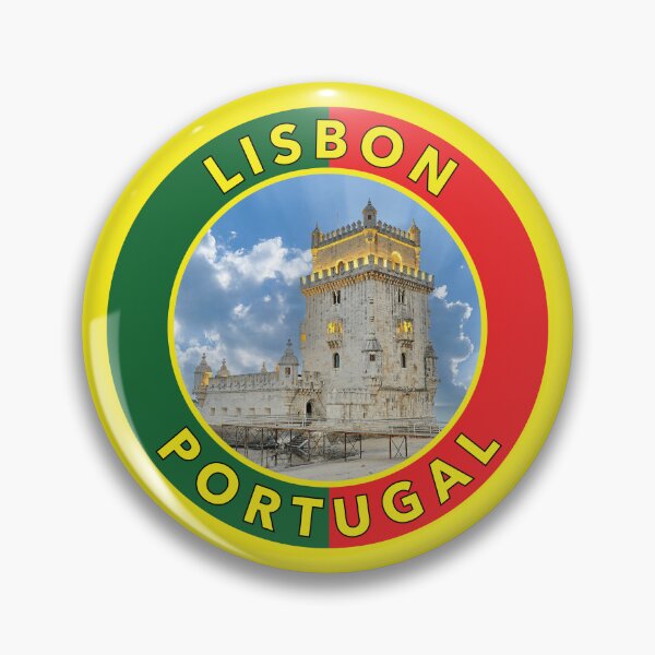 Item preview, Lisbon, Portugal Round Emblem designed and sold by travelwitheric.