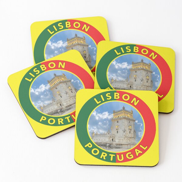 Item preview, Lisbon, Portugal Round Emblem designed and sold by travelwitheric.