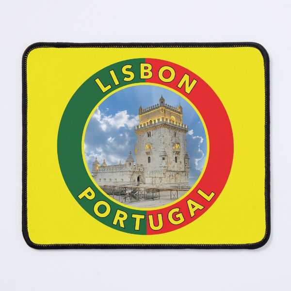 Item preview, Lisbon, Portugal Round Emblem designed and sold by travelwitheric.
