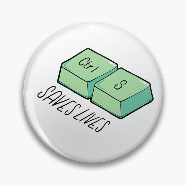 Item preview, Ctrl + S Saves Lives designed and sold by animated1157.