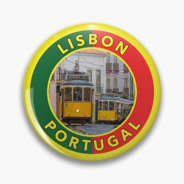 Item preview, Lisbon, Portugal Round Emblem designed and sold by travelwitheric.