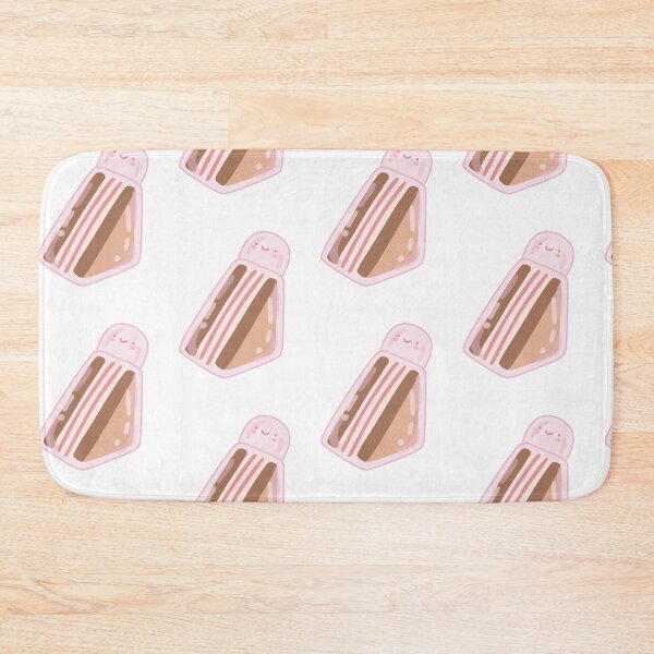 Item preview, Cute Strawberry Cake Bottle Sticker – Kawaii Dessert Character Art designed and sold by Blueprint&co.