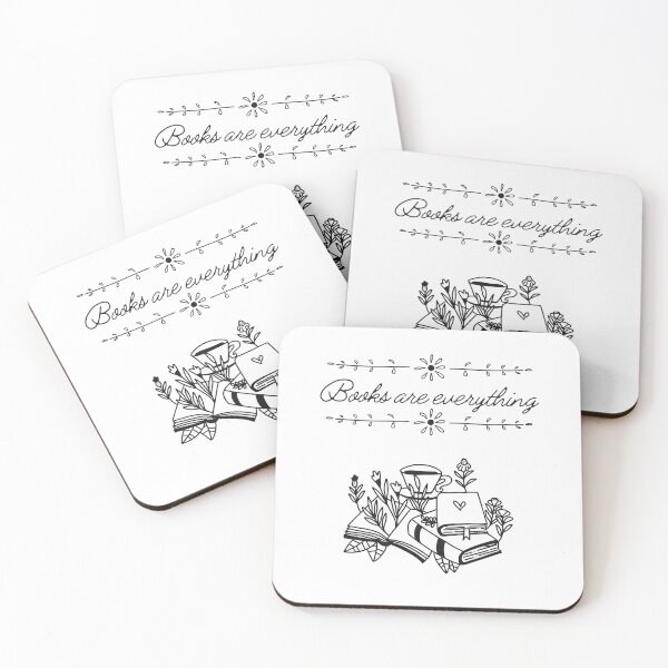 Item preview, Books are Everything, Florals and Tea designed and sold by taylorham95.