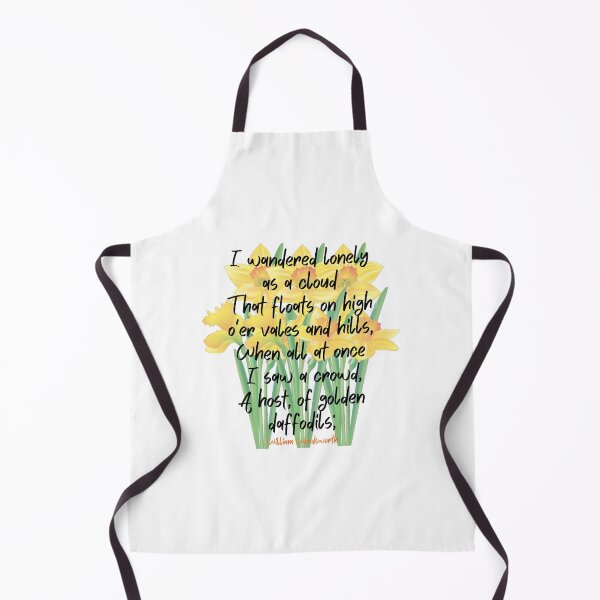 Item preview, I wandered lonely as a cloud - daffodils - Wordsworth designed and sold by stella literarium.