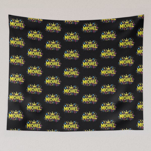Item preview, MICHAEL – Neon Graffiti Crown Design with Street Authority designed and sold by Polycare.
