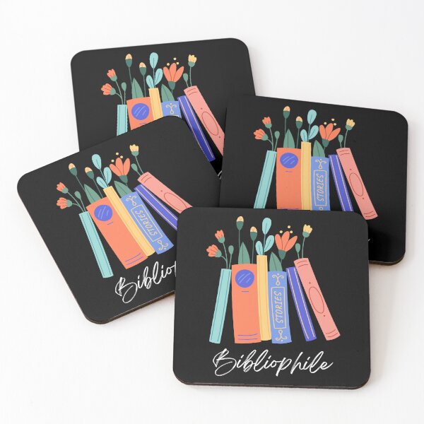 Item preview, Bibliophile, Florals, Black designed and sold by taylorham95.