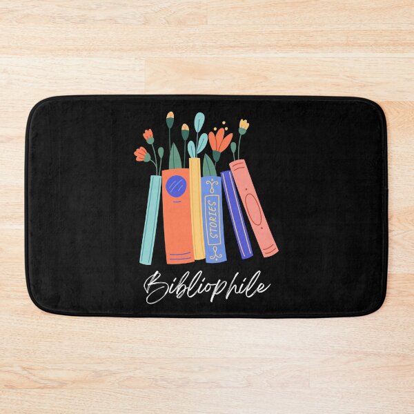 Item preview, Bibliophile, Florals, Black designed and sold by taylorham95.