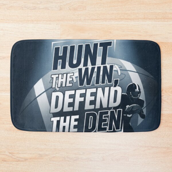 Item preview, College Poster: Hunt the Win, Defend the Den designed and sold by VarsityVibes.