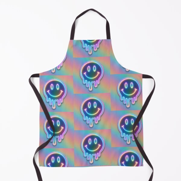 Item preview, Trippy Neon Melting Smiley – Psychedelic Rainbow Pop Art designed and sold by Psycho-Crazy.