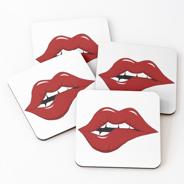 Item preview, Mouth Biting Lip designed and sold by Petal & Flame.
