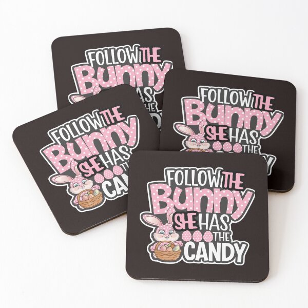 Item preview,  Follow the Bunny She has the Candy designed and sold by leshewle.