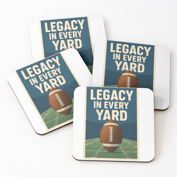 Item preview, College Poster: Legacy in Every Yard designed and sold by VarsityVibes.