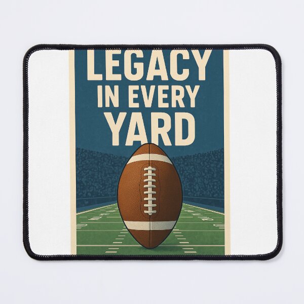 Item preview, College Poster: Legacy in Every Yard designed and sold by VarsityVibes.