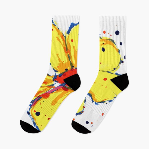 Item preview, Yellow Petal Burst Bold Floral Splash designed and sold by EdiesArts.