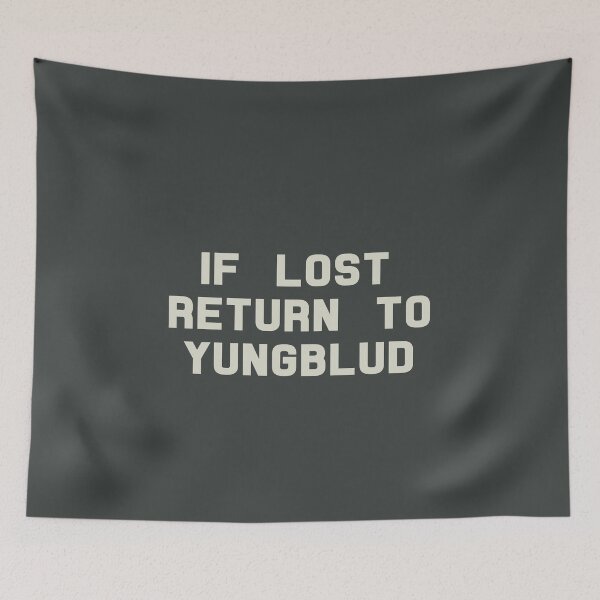 Item preview, If Lost Return to Yungblud Tee designed and sold by deluluhaze.