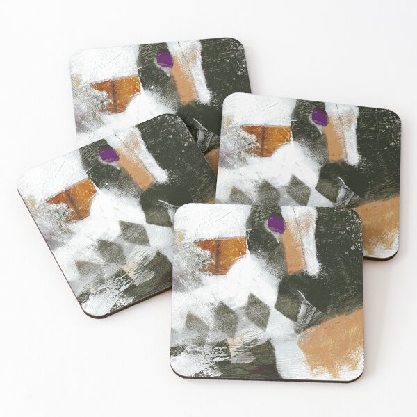 Item preview, Snowy Spring Surprise: Abstract by Edie's Arts designed and sold by EdiesArts.