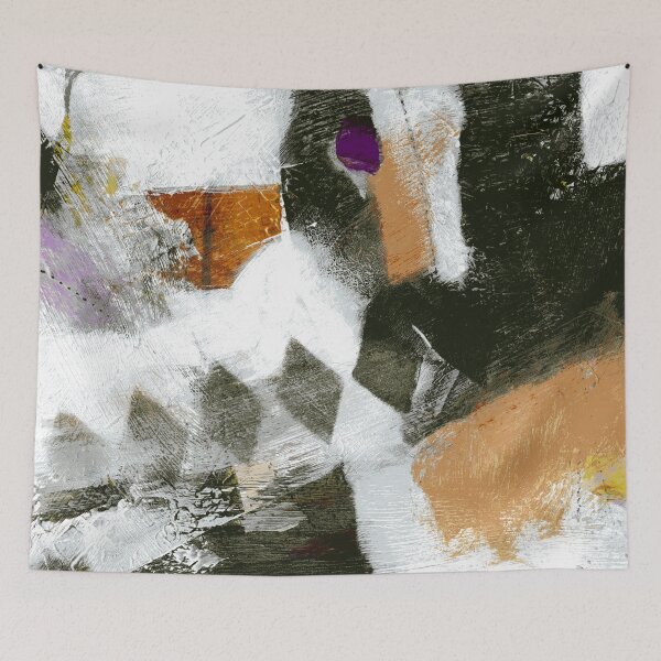 Item preview, Snowy Spring Surprise: Abstract by Edie's Arts designed and sold by EdiesArts.