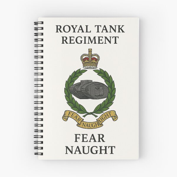 Item preview, Royal Tank Regiment Fear Naught designed and sold by Skyframe Aviation.