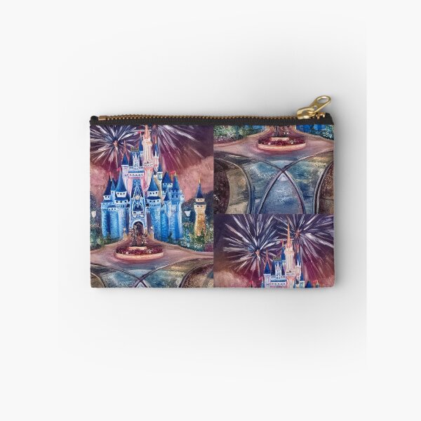 Item preview, Magic Kingdom – Fireworks Oil Painting designed and sold by larrypnts.