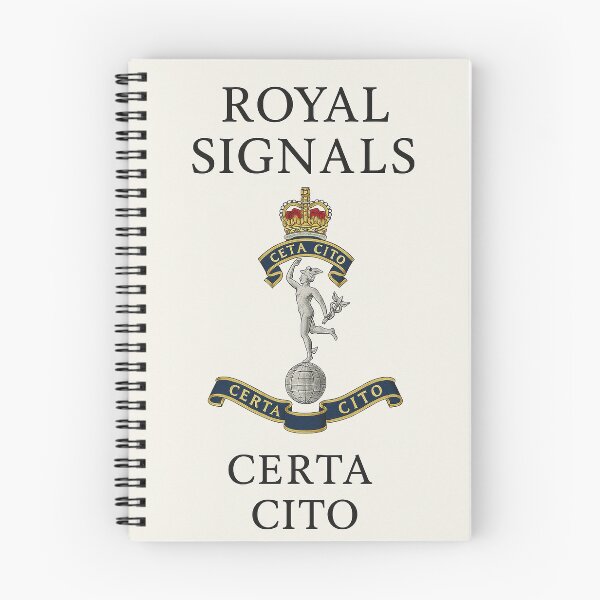 Item preview, Royal Signals Certa Cito designed and sold by Skyframe Aviation.